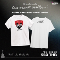 PRE-ORDER T-Shirt Pick A&W Concert 2024 - White