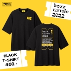 T-Shirt Over Size BOXX MUSIC- Black