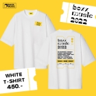 T-Shirt Over Size BOXX MUSIC- White