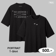 T-Shirt PORTRAIT - Black