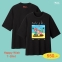 T-Shirt Happy Wish - Black