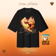 T-Shirt 4QUEENS ZOMMARIE - Black