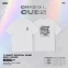 T-SHIRT CRYSTAL CUBE BOXX MUSIC -White
