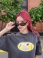 T-SHIRT BEAN NAPASON JUST A COW - Black