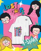 T-SHIRT LOST CHIPS - White