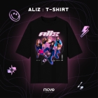 T-Shirt ALIZ BAND - Black