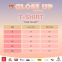 T-SHIRT Close Up Concert - Light blue