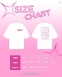 Pre-Order T-SHIRT VVIBE OVERSIZED- WHITE CAT2025