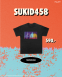 T-SHIRT SUKID458 OVERSIZED - BLACK