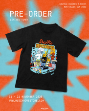 SHUFFLE RECORDS T-SHIRT NEW COLLECTION 2025