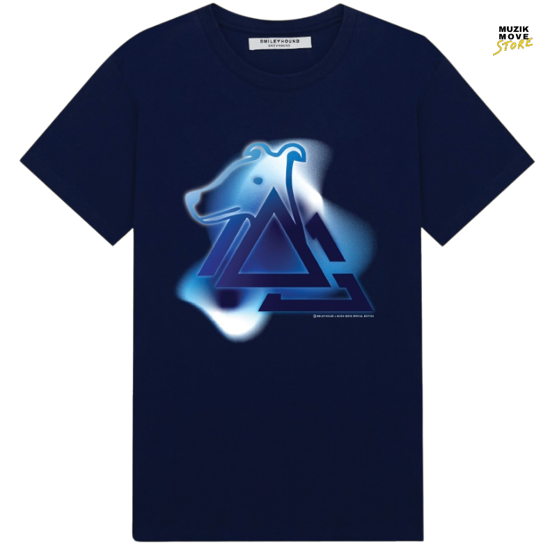 T-SHIRT INDIGO x Smileyhound