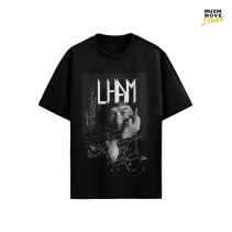 Lham Somphol Hard Writing Black T-Shirt Concert ร้...