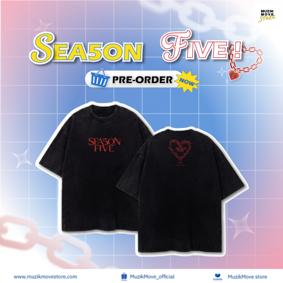 Pre-Order T-Shirt SEA5ON FIVE  BOXY 